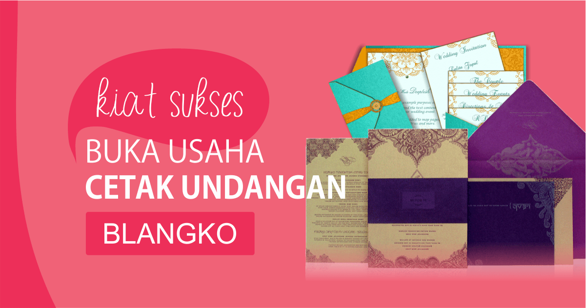 Cara Usaha Cetak Undangan Blangko Gratis 100 File Vector