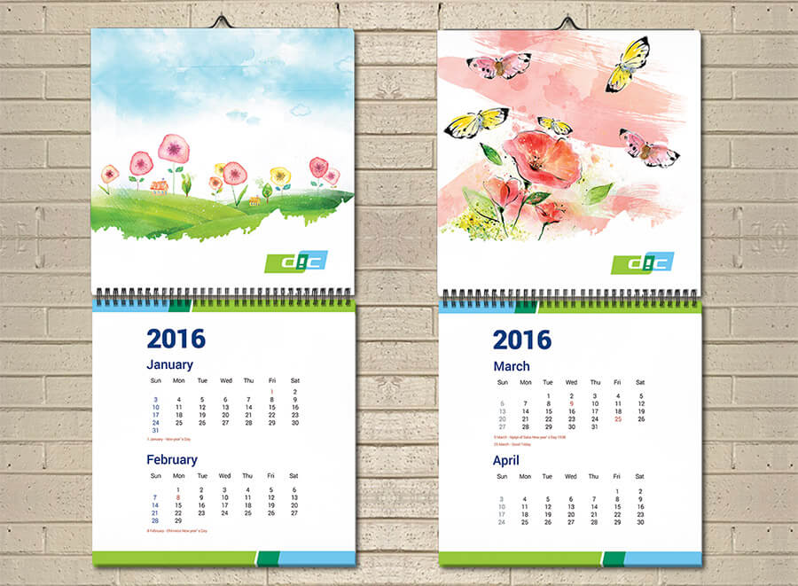 desain keren kalender