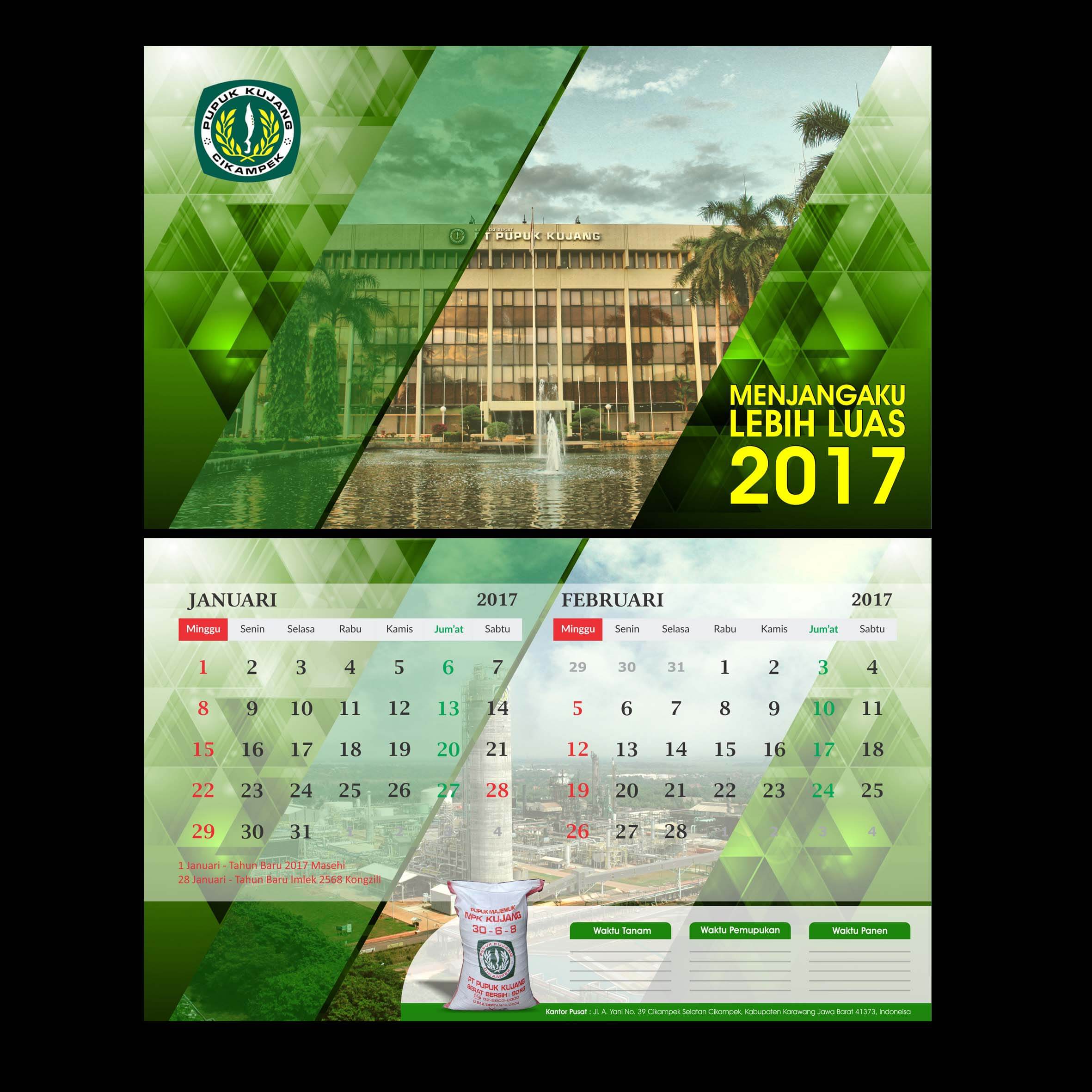  Desain  Kalender  Keren dan Elegan Terbaru 