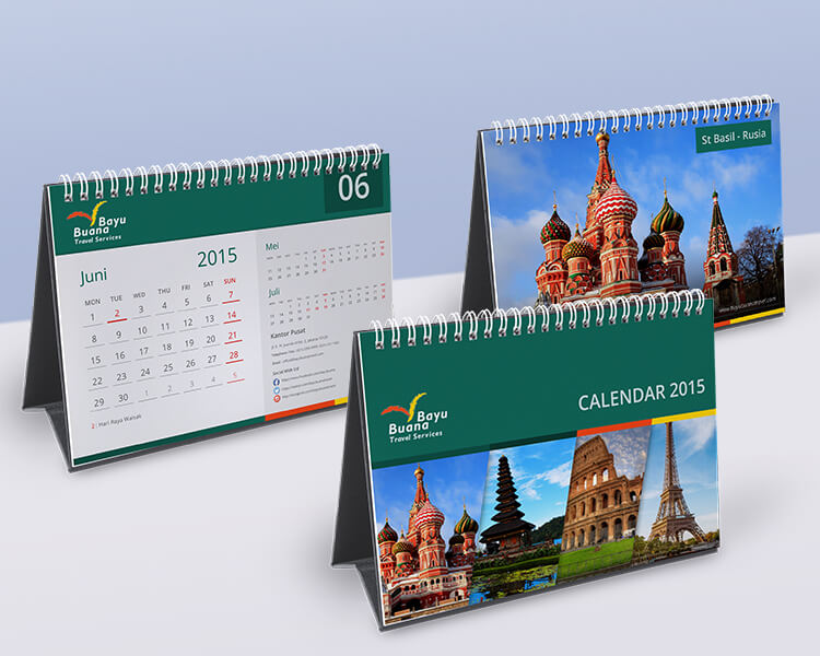  Desain  Kalender  Keren dan Elegan Terbaru