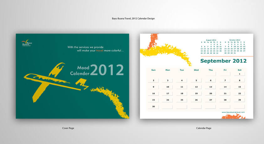  Desain  Kalender  Keren  dan Elegan Terbaru