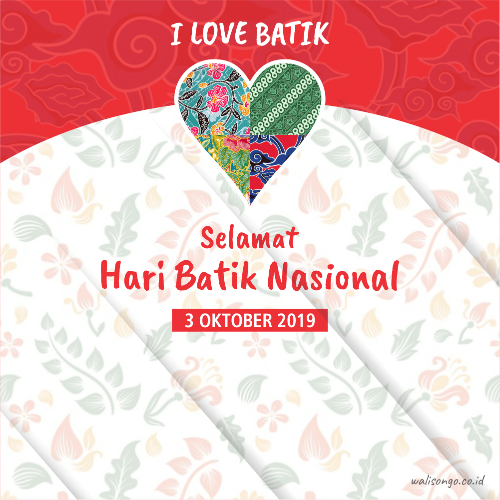  Desain  Poster  Background untuk Hari Batik  Nasional