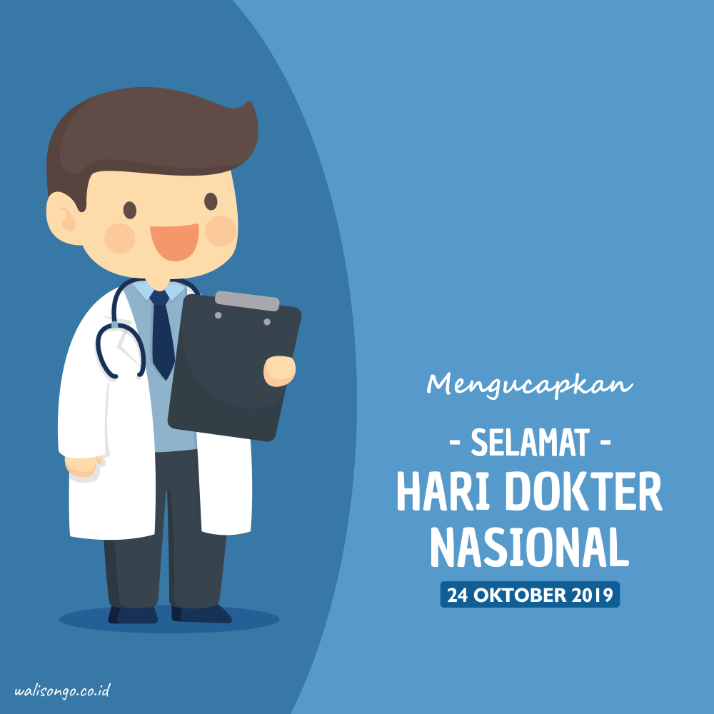  Desain  Poster  Hari  Dokter Nasional 2021 Keren 