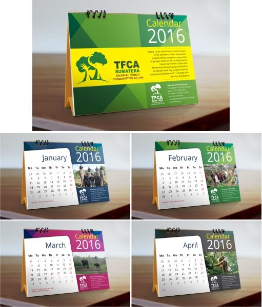  Desain  Kalender  Keren dan Elegan Terbaru 