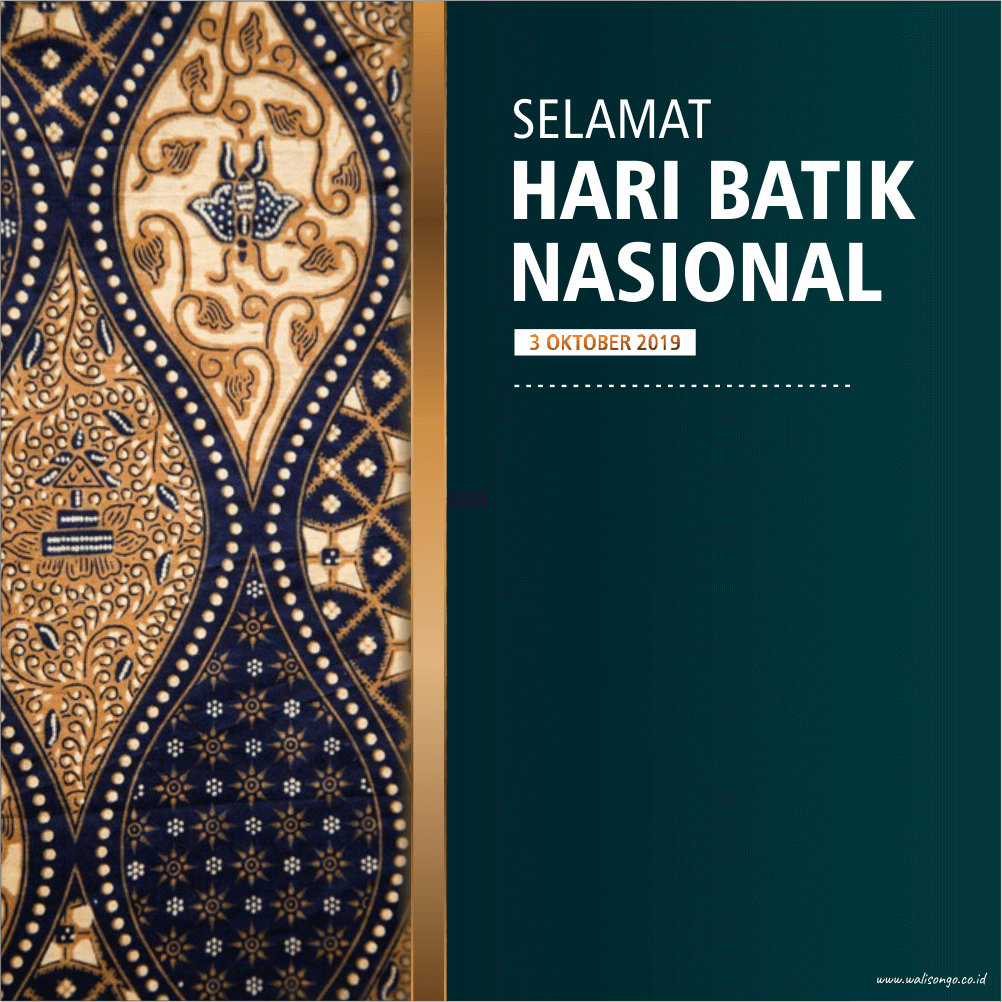  Desain  Poster  Background untuk Hari Batik  Nasional