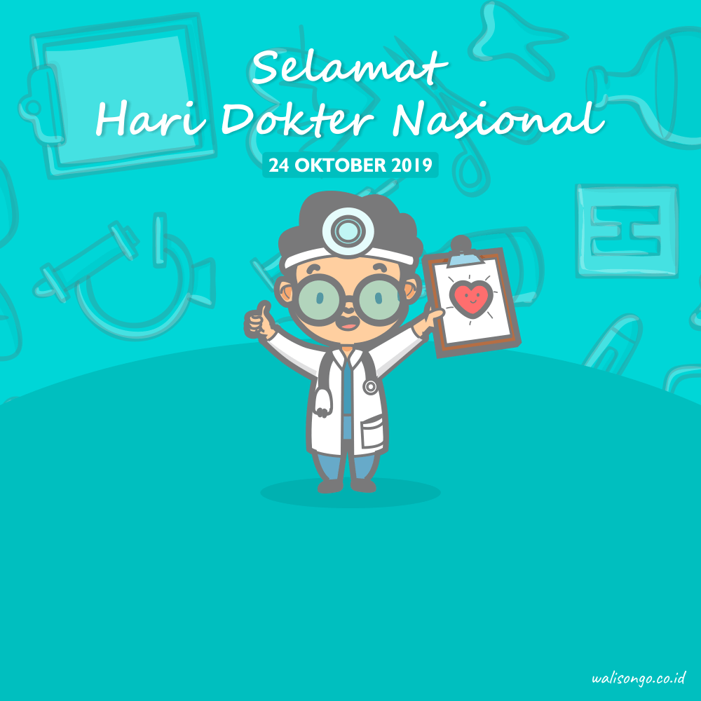  Desain  Poster  Hari  Dokter Nasional 2021 Keren 