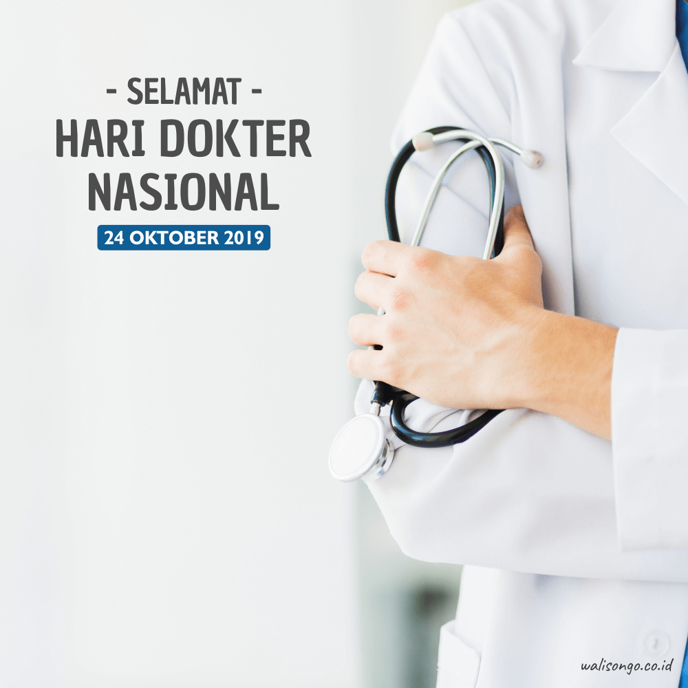  Desain  Poster  Hari Dokter Nasional  2021 Keren 