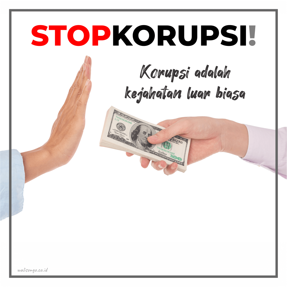  Desain  Poster  Hari Anti  Korupsi  Keren Ayo Stop Korupsi  