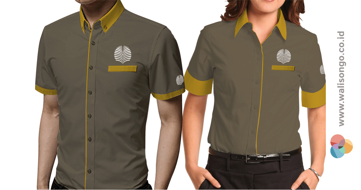 101 Contoh  Desain Seragam  Baju  Batik Polo untuk 