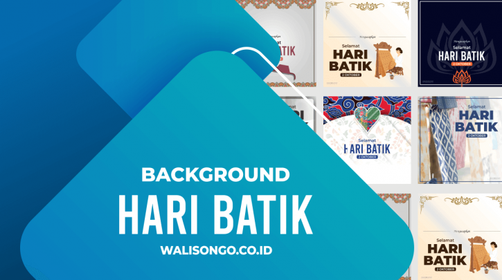 background hari batik nasional