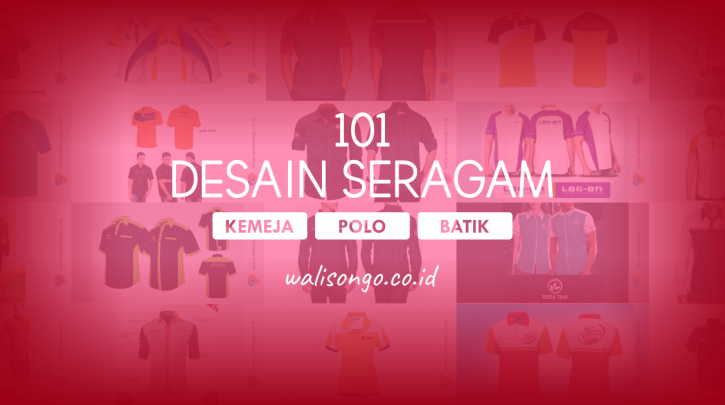 101 Contoh  Desain Seragam  Baju Batik Polo untuk 