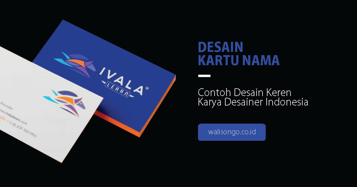 30 Contoh  Desain  Kartu  Nama  Keren dan Elegan