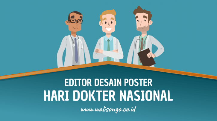  Desain  Poster  Hari  Dokter Nasional 2021 Keren 