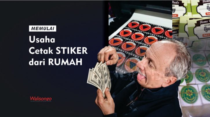 usaha cetak stiker
