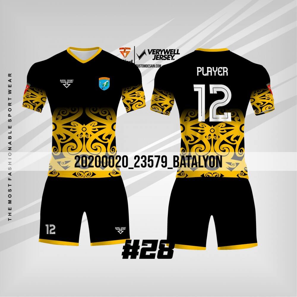 1000 Contoh Desain Jersey  Futsal Bola yang Keren 