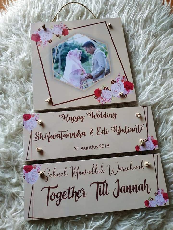 Kado Pernikahan Unik untuk Sahabat / Teman / Suami yang Kekinian Banget!