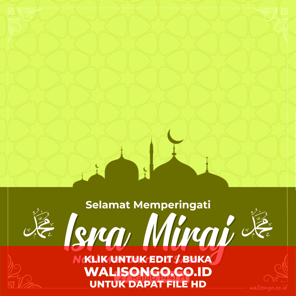 Contoh Pamflet Isra Miraj kumpulan contoh spanduk
