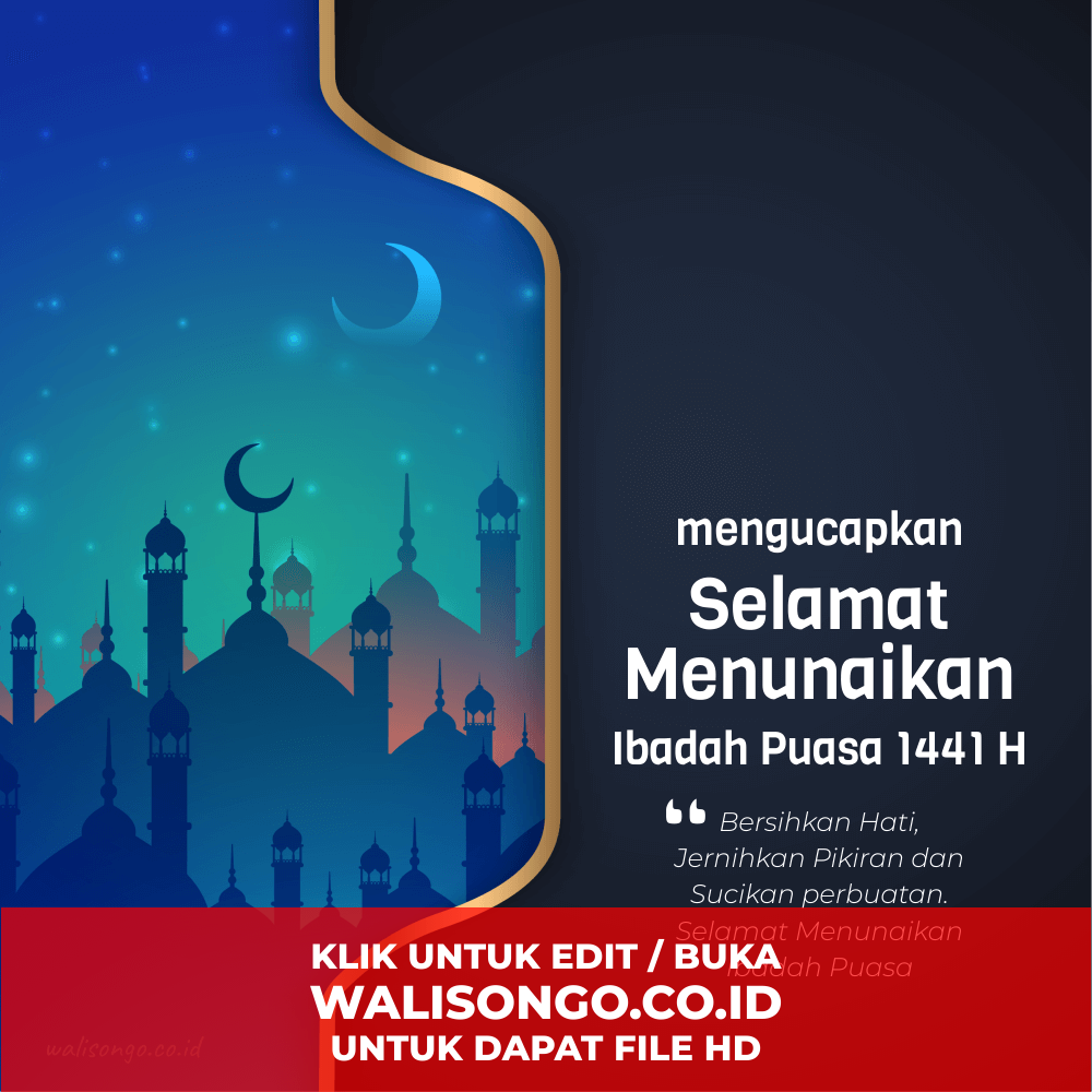  Desain Poster Ucapan Ramadhan  Background Selamat Puasa 