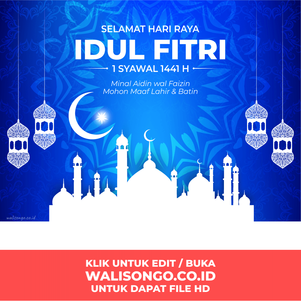 20+ Ide Minal Aidin Wal Faizin Stiker Ucapan Selamat Idul Fitri 2020