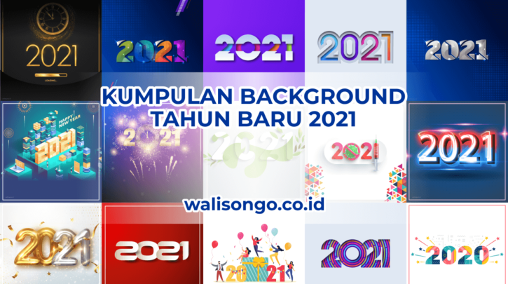 background tahun baru 2021