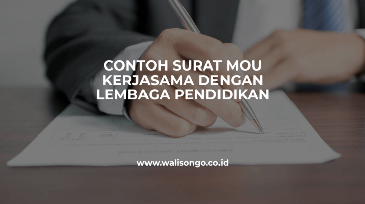 contoh surat mou kerjasama dengan lembaga pendidikan