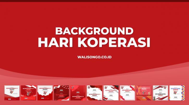 background hari koperasi